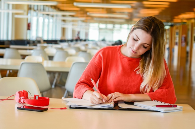 young-student-studying